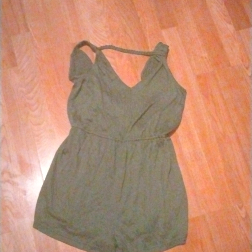 A dark grey jumper